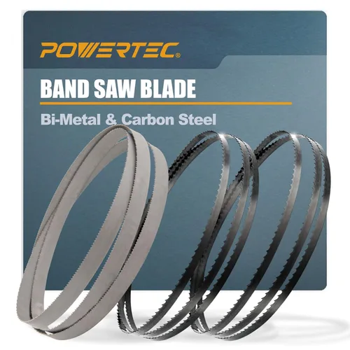 Miniatura 7 de POWERTEC Hojas de sierra de cinta de 59-1/4 pulgadas surtido para carpintería, hojas de sierra de banda para Sears Craftsman, Ryobi, B&D, Protect