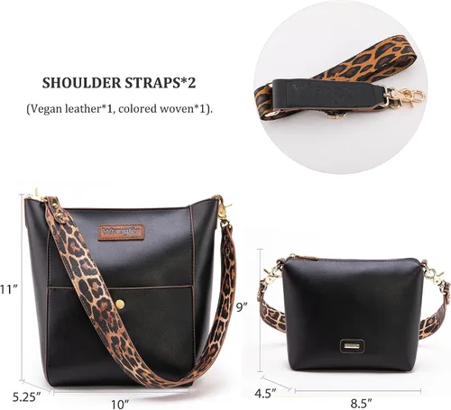Miniatura 6 de Wrangler Bolsos de hombro para mujer con correa de guitarra