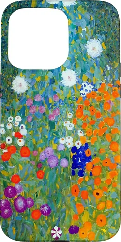 Miniatura 28 de Funda para iPhone 16 Gustav Klimt Flower Garden