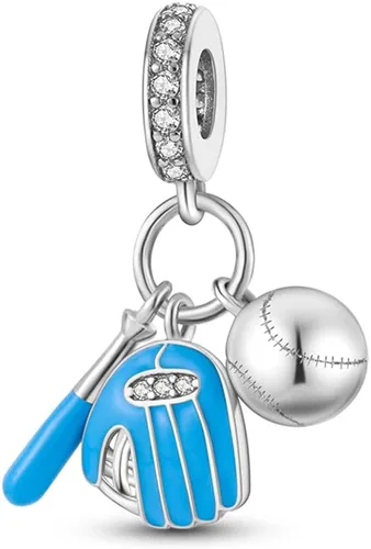 Miniatura 74 de Pandach Dijes colgantes de plata de ley 925 para pulseras y collares, dijes colgantes de Madonna con cuentas de girasol, joyería para mujer