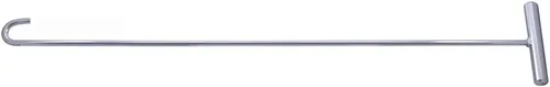 United Pacific 90010 Extractor de Pasador de Quinta Rueda Cromado de Servicio Pesado de 31", Varilla de Acero Sólido con Mango de 5in, Extractor de
