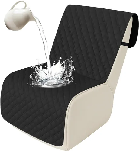 Miniatura 93 de Arfntevss Fundas de sofá modular reclinable, 100% impermeable, en forma de L, para sillón reclinable en forma de L, funda seccional lavable