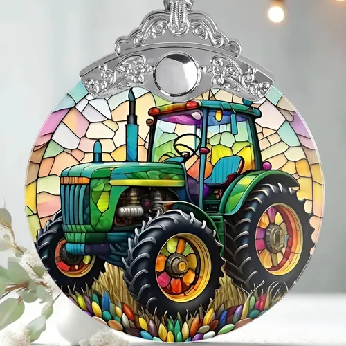 Miniatura 19 de Jocidea Adorno de Navidad, decoración de murciélago de Navidad, adornos de murciélago para árbol de Navidad, adorno de vitral, regalos