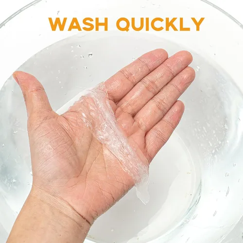 Miniatura 3 de Estabilizador soluble en agua para bordado, estabilizador BlissBoard Wash Away de 12 pulgadas x 25 yardas 35 umm, película transparente de respaldo