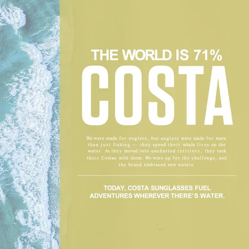 Miniatura 2 de Costa Del Mar Retenedor de silicona unisex para adultos Costa Blue Camo