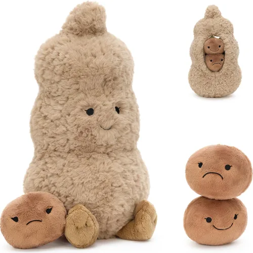 Miniatura 23 de MorisMos Juguetes de Peluche de Tigre - Conjunto Suave de Peluche de Tigre Mamá y Bebés, Tamaño Grande, 20 pulgadas