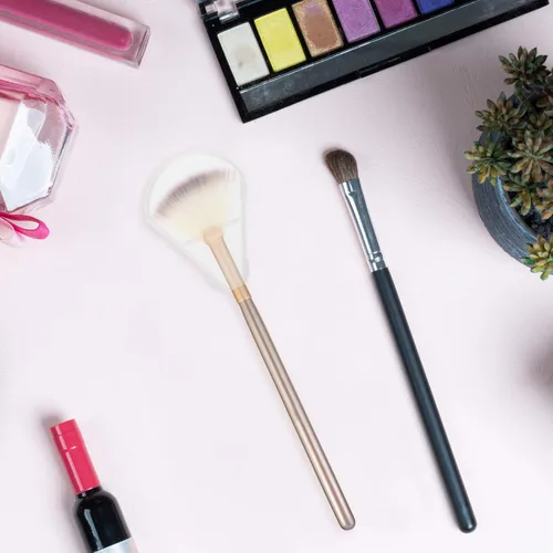 Miniatura 2 de OSALADI 10 brochas de maquillaje de PVC, protector de brochas de maquillaje, protector de brochas de cosméticos (no incluye los cepillos)