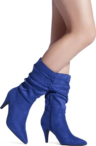 Miniatura 7 de DREAM PAIRS - Botas de tacón alto de media caña para mujer