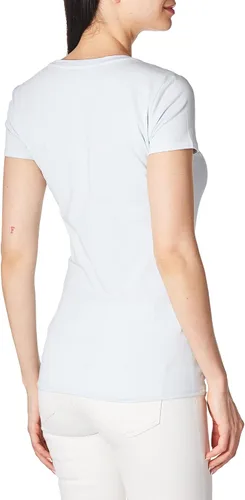Miniatura 2 de GUESS Camiseta Adelina de manga corta con cuello redondo para mujer, Fresh Air