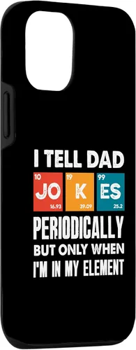 Miniatura 3 de Funda para iPhone 12/12 Pro I Tell Dad Jokes Periódicamente Divertida funda para papá