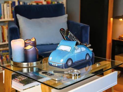 Miniatura 5 de BRISA Colección VW - Volkswagen Neopreno Universal, Azul claro, Small (9.8 X 3.9 X 4.1")