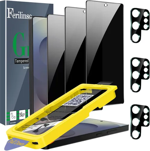 Miniatura 7 de Ferilinso Paquete de 6 Protectores de Lente de Cámara para Accesorios de iPhone 17 Pro, Compatible con Fundas de Teléfono, Cubierta de Vidrio