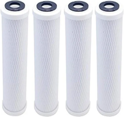 Miniatura 2 de CFS - Juego de 5 filtros de agua que incluye carcasa de filtro de 10 pulgadas y cartuchos de filtro de carbono compatibles con modelos 10CLW12