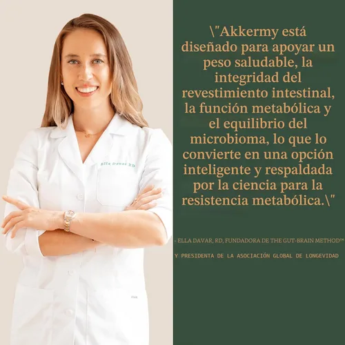 Miniatura 2 de Akkermansia Probiótico para el control del apetito y el antojo Aumenta el GLP-1 y aumenta el peso saludable Suministro para 60 días Fabricado