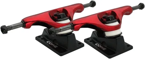 Core Camiones de patineta - aleación de aluminio, bujes de alta calidad - Elige color/tamaño