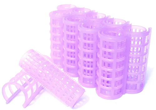 Miniatura 16 de Rulos de pelo pequeños autoadhesivos de Kamay's, rizadores de agarre de velcro para peinados de bricolaje o salón de peluquería