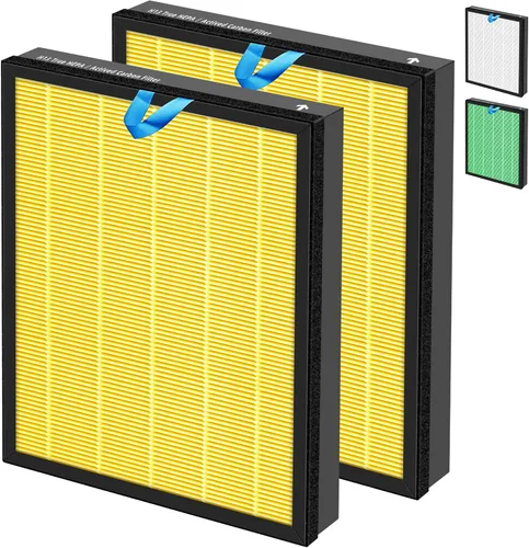 Miniatura 11 de Vital - Filtro de repuesto HEPA 100S para purificador de aire LEVOIT Vital 100S/100S-P, filtro de carbón activado de alta eficiencia H13 3 en 1