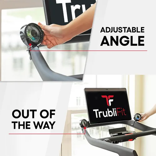 Miniatura 5 de TrubliFit Ventilador para Bicicleta Peloton y Cinta de Correr Peloton – Accesorios para Peloton – Compatible con Bicicleta Original, Bicicleta+