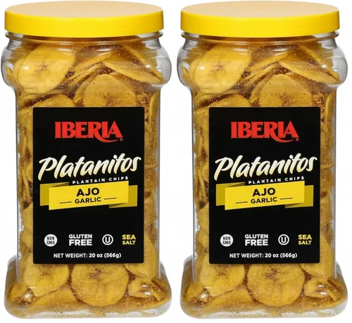 Miniatura 12 de Iberia - Plátanos fritos con ajo, 20 onzas