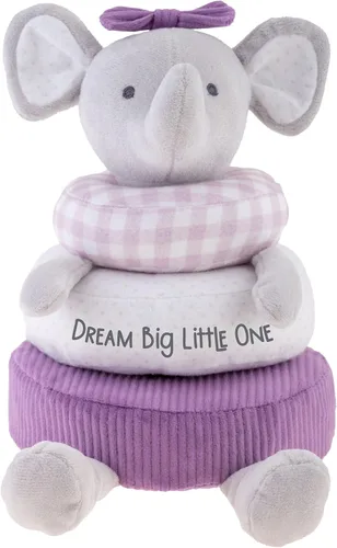 Miniatura 9 de Stephen Joseph, Peluche apilable y anidable, juguete de aprendizaje de anillos apilables para bebé, juguete sensorial para el desarrollo del bebé
