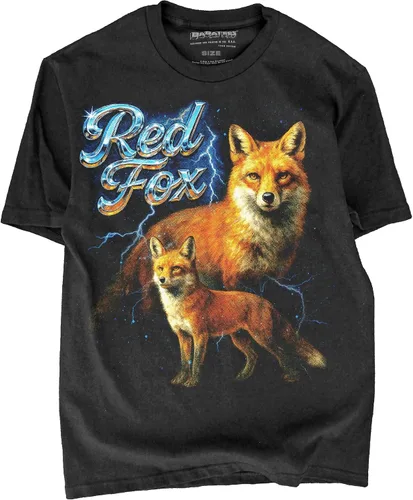 Miniatura 34 de Camiseta de Heavy Metal de los 80s con Animal en Negro - 100% Algodón - para Hombre y Mujer