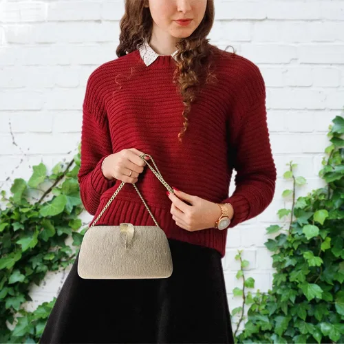 Miniatura 6 de jessie Bolsos de noche para mujer, formales, nupciales, bodas, pequeños embragues, bolsos cruzados para baile de graduación, cóctel, fiesta