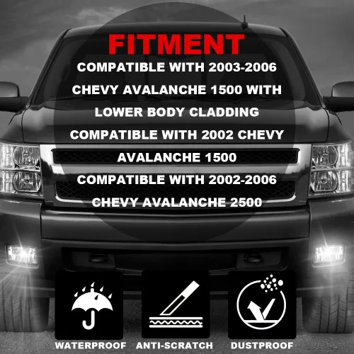 Miniatura 2 de G-PLUS Faros antiniebla con bombillas para el lado del conductor y el pasajero, transparente compatible con Toyota Tundra