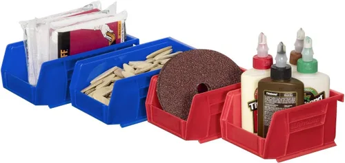 Miniatura 7 de Akro-Mils Contenedores y organizadores de plástico (paquete de 12) + contenedores apilables colgantes AkroBins (paquete de 24)