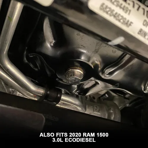 Miniatura 3 de Tapón de drenaje magnético PPE 114052001 (2001-2016 GM 6.6L Duramax)