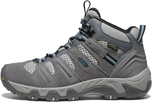 Miniatura 3 de KEEN Botas de senderismo Headout de altura media impermeables para todo terreno para mujer