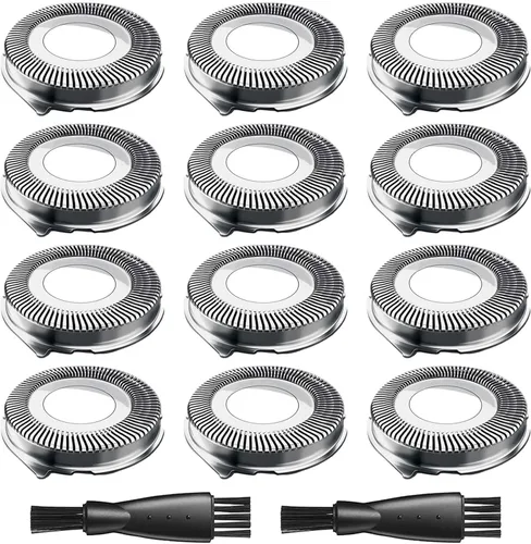 Paquete de 12 cabezales de repuesto SH30 compatibles con Philips Norelco Shaver 2400 cuchillas de repuesto compatibles con cabezales de repuesto