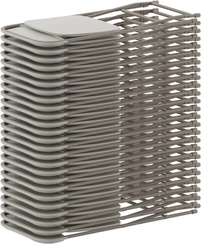 Miniatura 16 de Flash Furniture Hercules Series - Sillas plegables de plástico para fiestas y bodas, asientos apilables para eventos comerciales, juego de 10