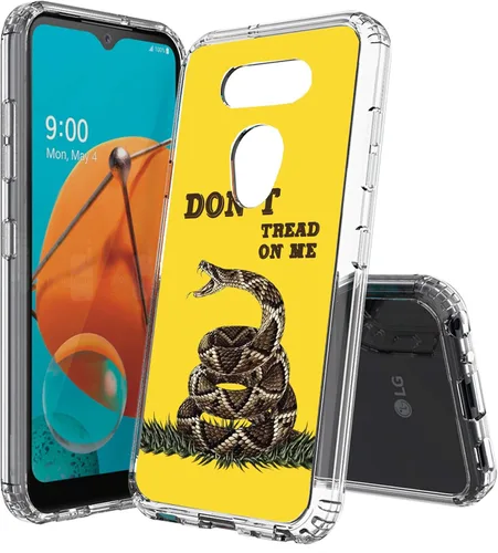 Miniatura 24 de Compatible con LG Aristo 5, funda transparente impresa, a prueba de golpes, arañazos, compatible con LG Phoenix 5/Fortune 3/Tribute Monarch/Risio 4