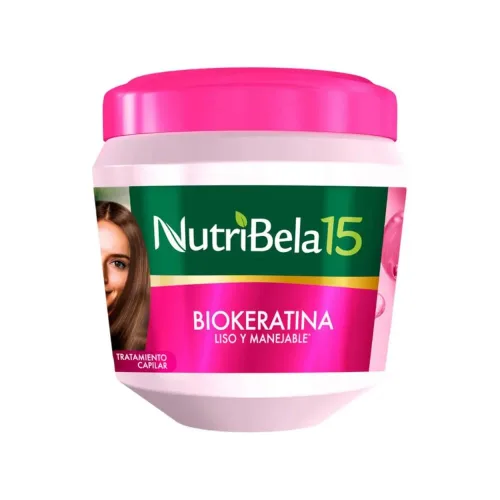 Miniatura 3 de Kit (Champú + Acondicionador + Tratamiento + Tapa de Aluminio) Biokeratin Set Biokeratina Nutribela15 Colombia