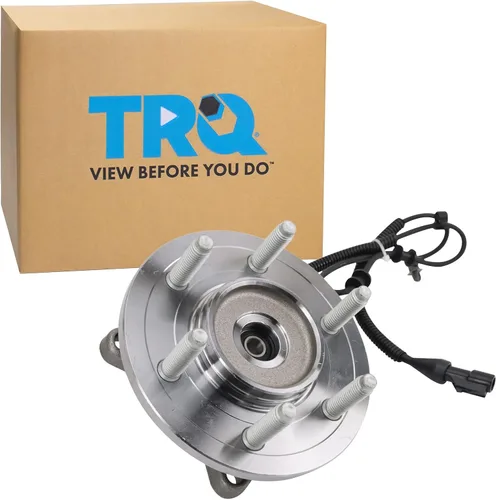 Miniatura 134 de TRQ Cojinete de rueda delantera y conjunto de cubo con sensor ABS compatible con Toyota Sequoia 2008-2022 Tundra 2007-2021