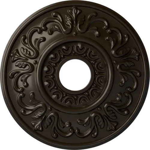 Miniatura 56 de Ekena Millwork CM18VLFCS Medallón de Techo de Valeta, Cobre Flash