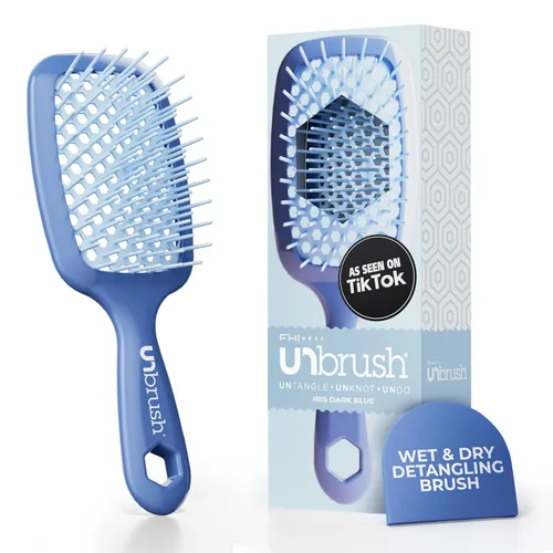 Miniatura 21 de FHI Heat UNbrush - Cepillo desenredante para cepillar sin dolor en cabello húmedo o seco — Cerdas antiestáticas DuoFlex duraderas, mango ligero