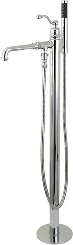 Miniatura 10 de Kingston Brass KS7035ABL - Grifo de bañera independiente con ducha de mano, bronce aceitado