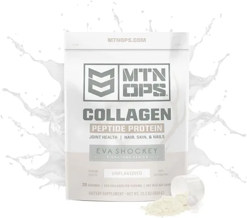 Miniatura 2 de MTN OPS Eva Shockey Signature Series - Polvo de proteína de péptido de colágeno, 20 porciones, 21.2 onzas