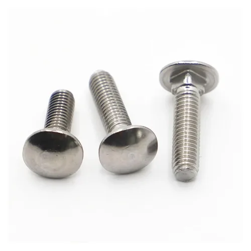 Miniatura 5 de 10 piezas 304 A2-70 armadura de acero inoxidable cabeza redonda cuello cuadrado tornillo de carro M4 M5 M6 M8 perno GB12 DIN603