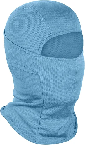 Miniatura 5 de TRAILSIDE SUPPLY CO Pasamontañas cortavientos máscara de esquí para hombres mujeres capucha para el sol táctica ligera motocicleta ciclismo carrera