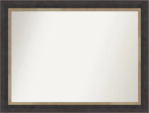 Miniatura 157 de Amanti Art Espejo personalizado, espejo de baño negro Astor, espejo de pared o espejo de tocador de baño sobre el fregadero (25 x 25 pulgadas)