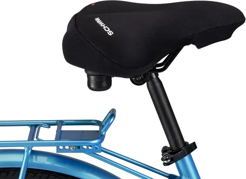 Miniatura 7 de Schwinn Cruise - Funda de asiento de bicicleta de espuma viscoelástica de doble correa, funda de sillín para mayor comodidad, espuma viscoelástica