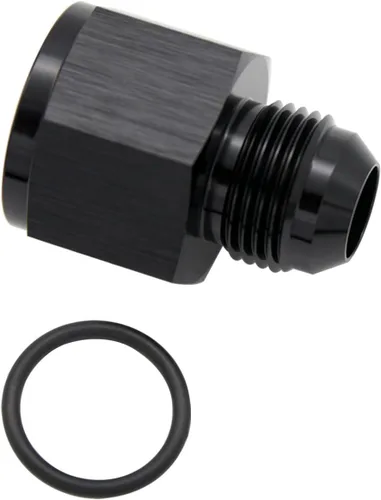 Miniatura 19 de 1/8 NPT hembra a -3 AN AN3 macho Flare Thread Expander adaptador Expander Accesorios de manguera Aluminio Negro