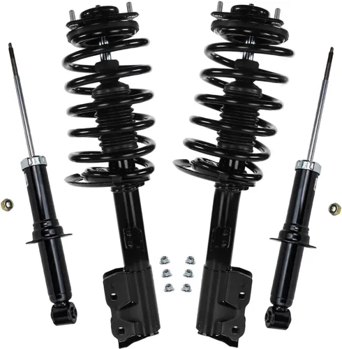 Miniatura 68 de Detroit Axle - Puntales y Amortiguadores para Chevy Traverse Buick Enclave GMC Acadia Saturn Outlook 2007-2012, 2 puntales delanteros con resorte