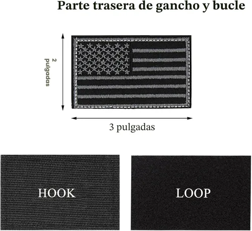 Miniatura 4 de 12 parches tácticos divertidos al azar con moral, bordado completo, parches militares con lazo y gancho para gorras, mochilas, chalecos, arnés