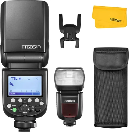 Miniatura 11 de Godox TT685II TT685II-S Flash para Sony, 2.4G TTL Flash externo Speedlite HSS 1/8000s GN60, bloqueo de liberación rápida, conversión instantánea TCM