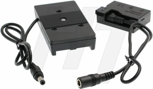 Miniatura 5 de HangTon - Batería falsa LP-E6 completamente decodificada NP-F970 770 Adaptador de placa de montaje 7.4V para cámara réflex digital Canon EOS R5 R6