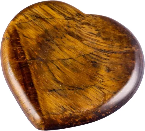 Miniatura 7 de SUNYIK Piedra natural tallada a mano para el pulgar, piedras pulidas en el bolsillo de la palma, cristal curativo para el día de San Valentín