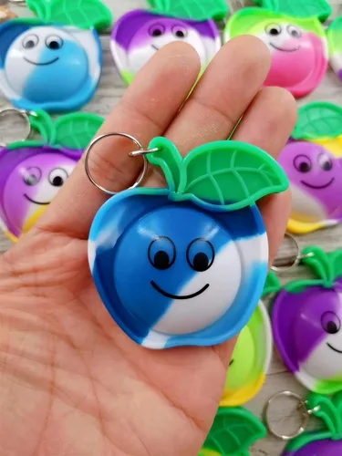 Miniatura 5 de Paquete de 24 regalos de Navidad de Apple para estudiantes, regalos a granel de burbujas de arco iris, regalos de profesores, mini recompensas